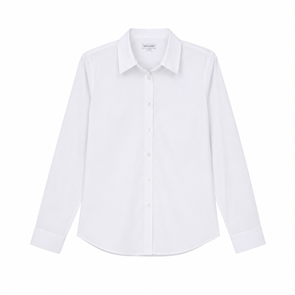 Girls Classic Point Collar Shirt