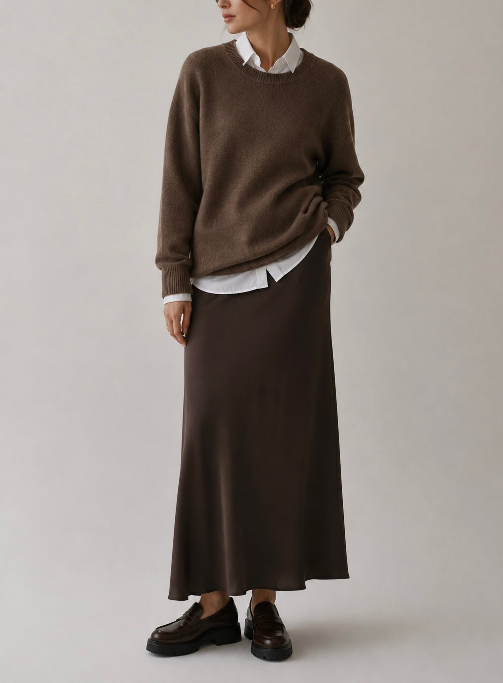 Women Classic Point Collar Shirt